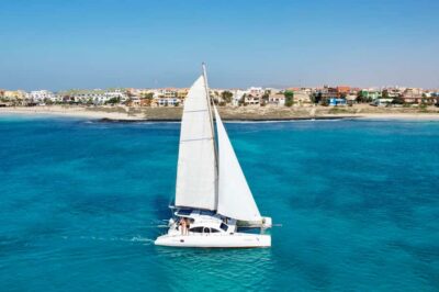 3-hour Catamaran Adventure on the waters of Sal Island