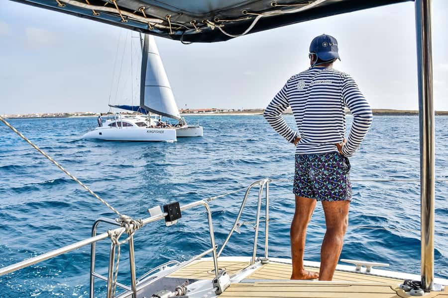3-hour Catamaran Adventure on the waters of Sal Island - Wildlife, Weather, and the Luck Factor