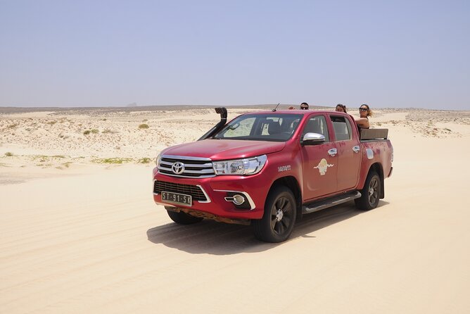 4x4 Tour - Sandboard, Shark & Green Turtle's Bay, Snacks & Drinks - Povoação Velha and a taste of Boa Vista