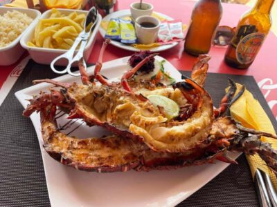 Lobster Lunch at Santa Monica Beach