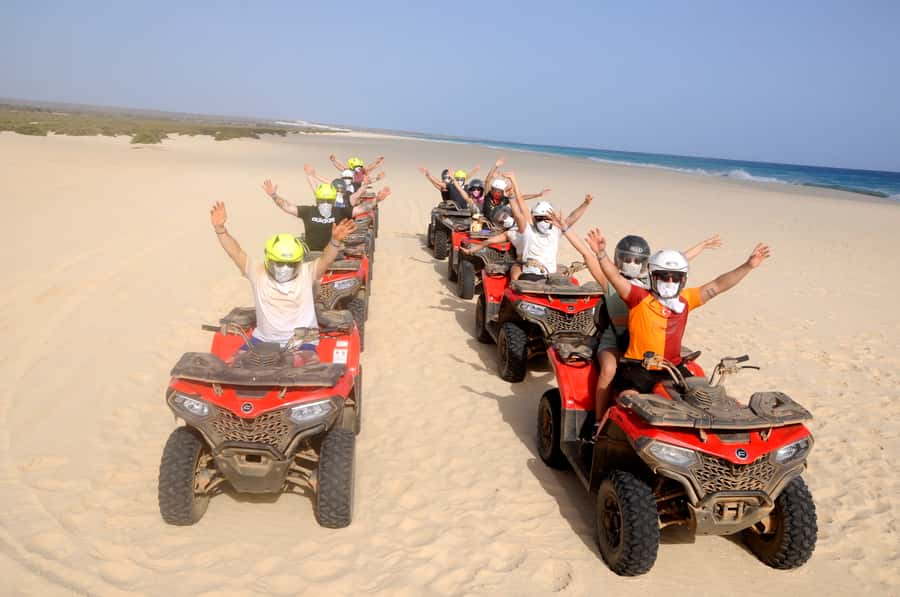 Boa Vista: Off-Road Quad Bike to Santa Monica & Caves - Santa Monica Beach: 12 kilometres of white sand