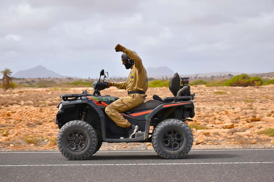 Boa Vista Quad Tour: Shipwreck & Viana Desert (2-Hour) - How much time do you get at each stop?