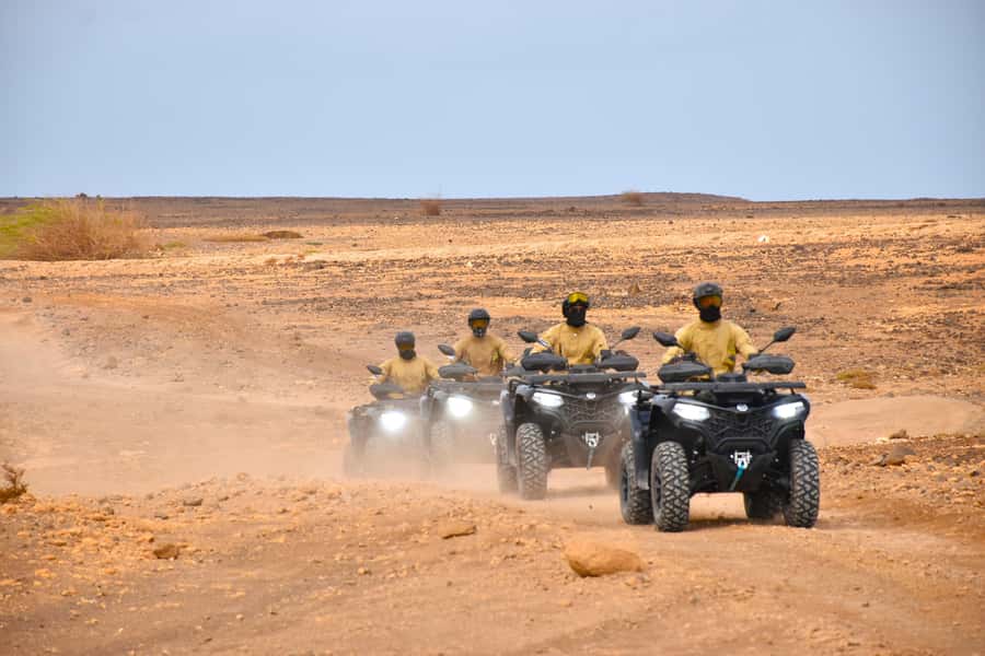 Boa Vista Quad Tour: Shipwreck & Viana Desert (2-Hour) - Riding a quad across Boa Vista