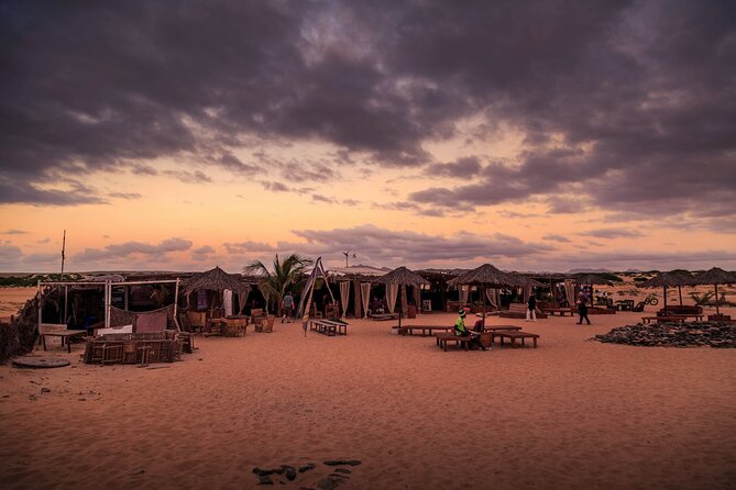 Boa Vista Sunset Dinner with Live Music - From a quiet beach to drums and fire