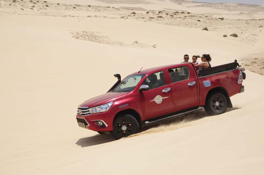 Boavista: 4x4 Island Tour, Santa Monica, Dune, Caves & Lunch - Lunch is local, filling, and not the main attraction