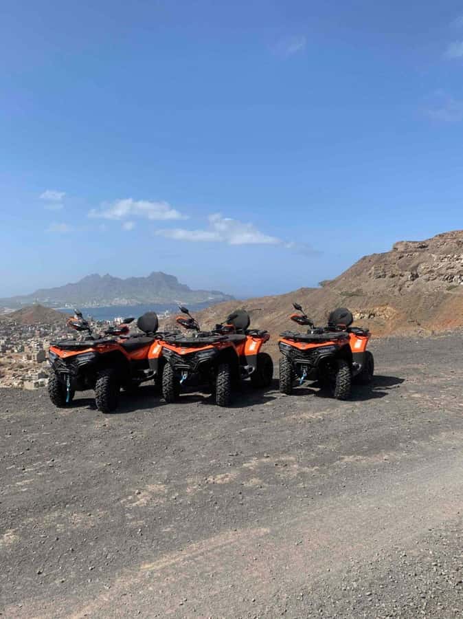 Cape Verde: São Vicente Island 4x4 Quad Tour - Calhau and the extinct Viana Volcano