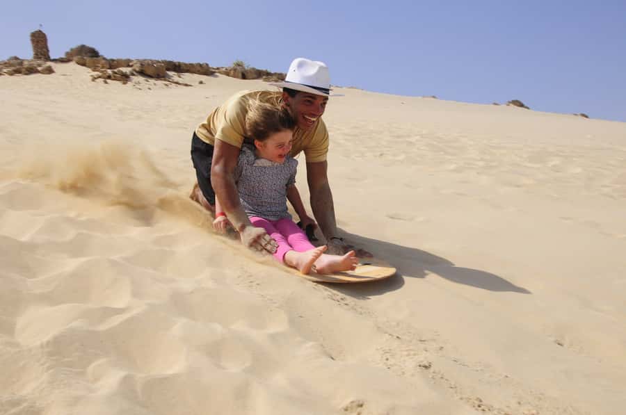 From Boa Vista: Sandboarding Adrenaline down the big Dunes - Reaching Morro de Areia by 4x4