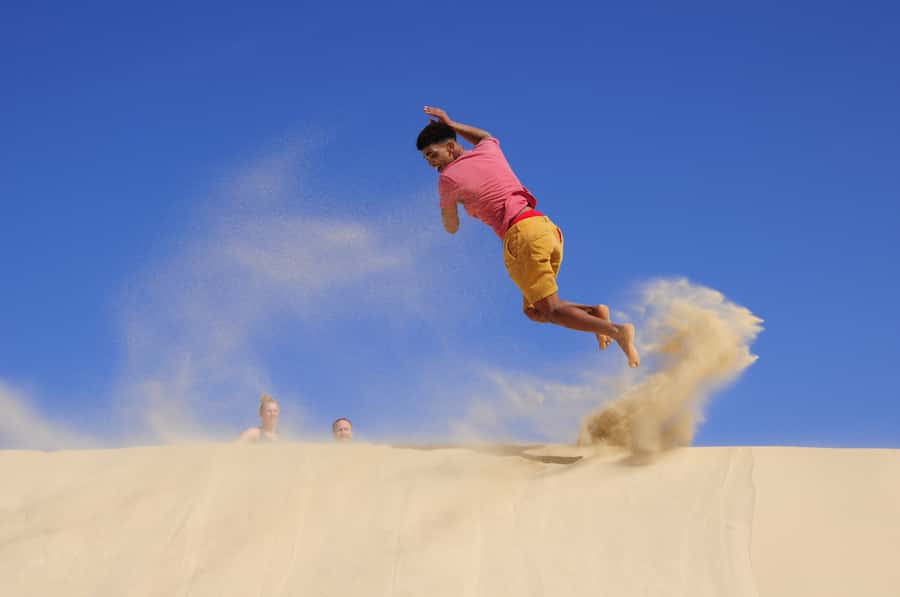 From Boa Vista: Sandboarding Adrenaline down the big Dunes - What the two-hour schedule feels like