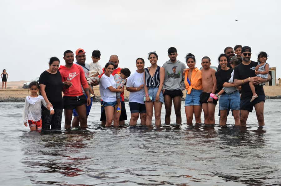 From Sal Island: Blu eye, Salt lake, Lemon Sharks & Palmeira - Shark Bay: the day’s most unusual stop