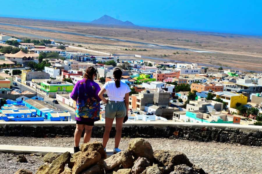 From Sal Island: Blue Eye, Salt Lake, Lemon Sharks, Palmeira - Palmeira, a real fishing village