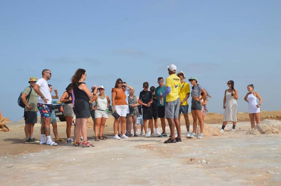 From Sal Island: Blue Eye, Salt Lake, Lemon Sharks, Palmeira - Pedra de Lume and the floating salt pools