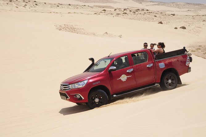 Half Day 4x4 Trip - Dunes, Caves, Santa Monica Beach & Village - The 4x4 ride: useful transport with a rough edge