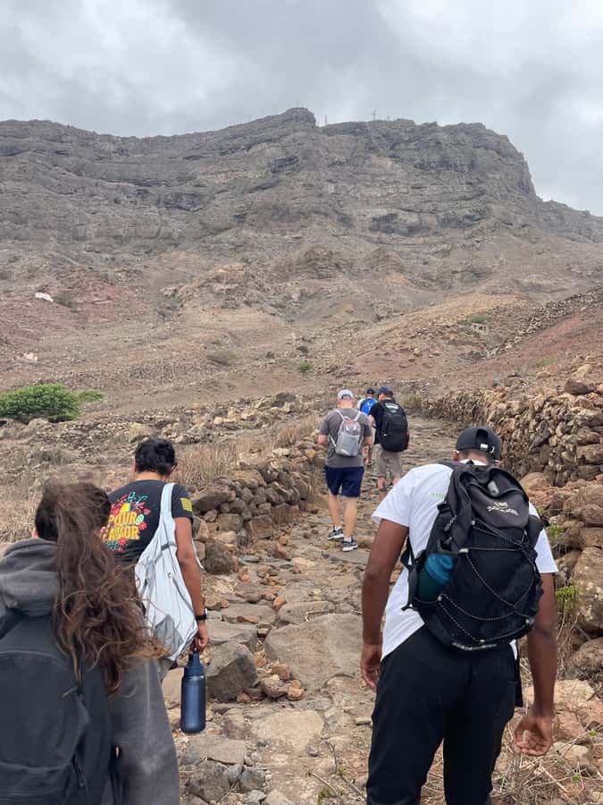 Hike Monte Verde - From Mindelo to the foot of Monte Verde