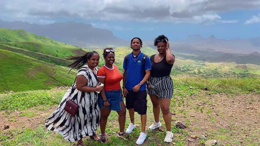 Hike to the highest point of Monte verde - The summit view and the Cape Verdean drink