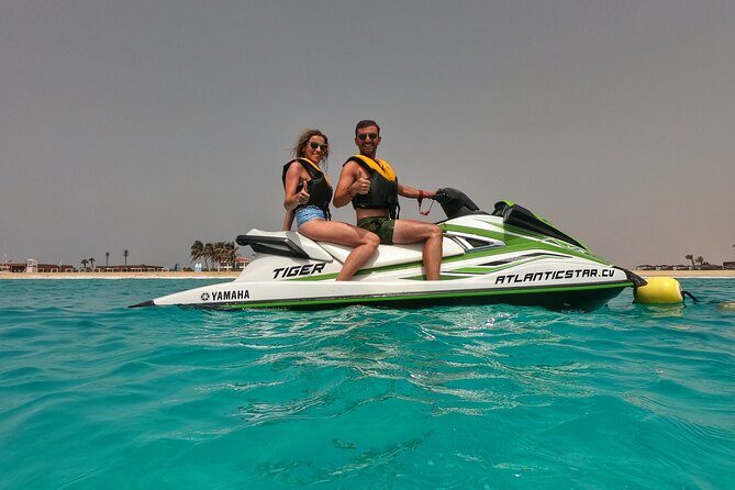 Jet Ski Adventure on Sal Island - Cape Verde - Leaving Santa Maria with Atlantic Star