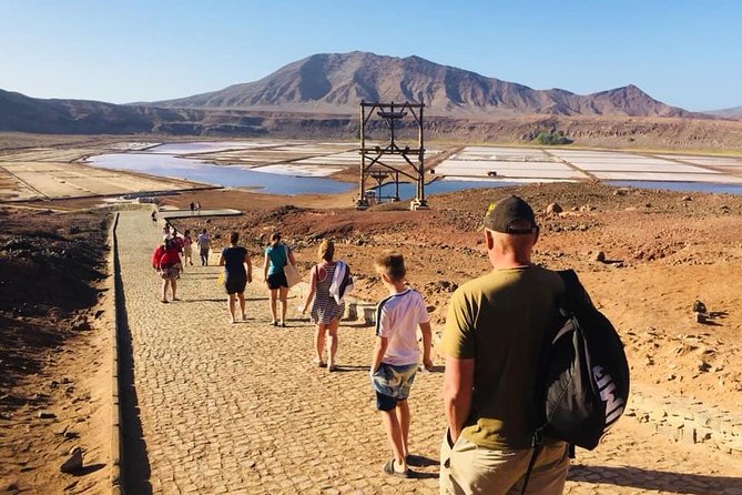 join us in this excursion of Sal island - Floating in the Pedra de Lume salt crater
