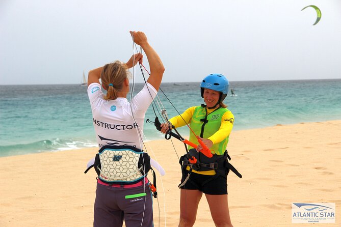 Kite Surf Lessons on Sal Island - Private Coaching and the Two-Person Format
