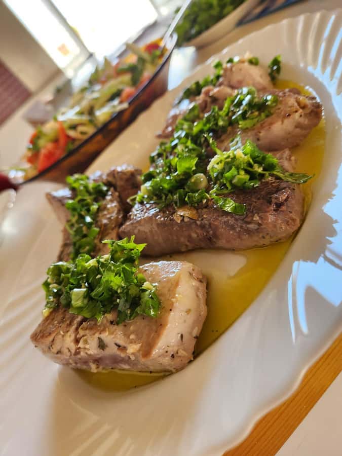 Mindelo: creol cooking with Catia - Meeting at the pink colonial building