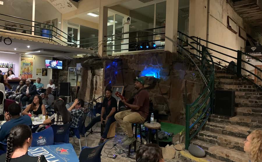 Mindelo Cultural: city tour "Mindelo by Night" - The second part: a local bar outside central Mindelo