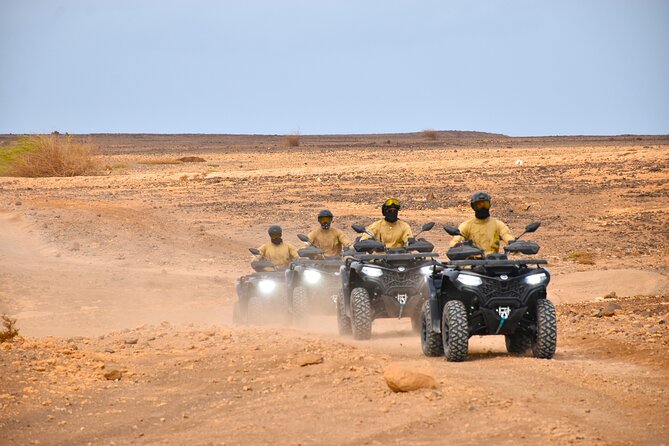 Quad Adventure Tour in North Boa Vista - Riding through the Viana Desert’s white dunes