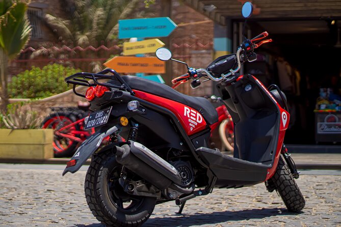 Rent a Scooter in Sal Island - Meeting at the Georges Vynckier pier