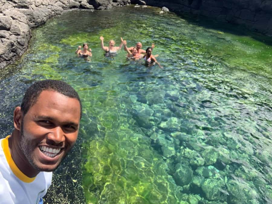 Sal: All inclusive Salt Lake, Natural pools and Shark Bay - Buracona’s Blue Eye and natural pool