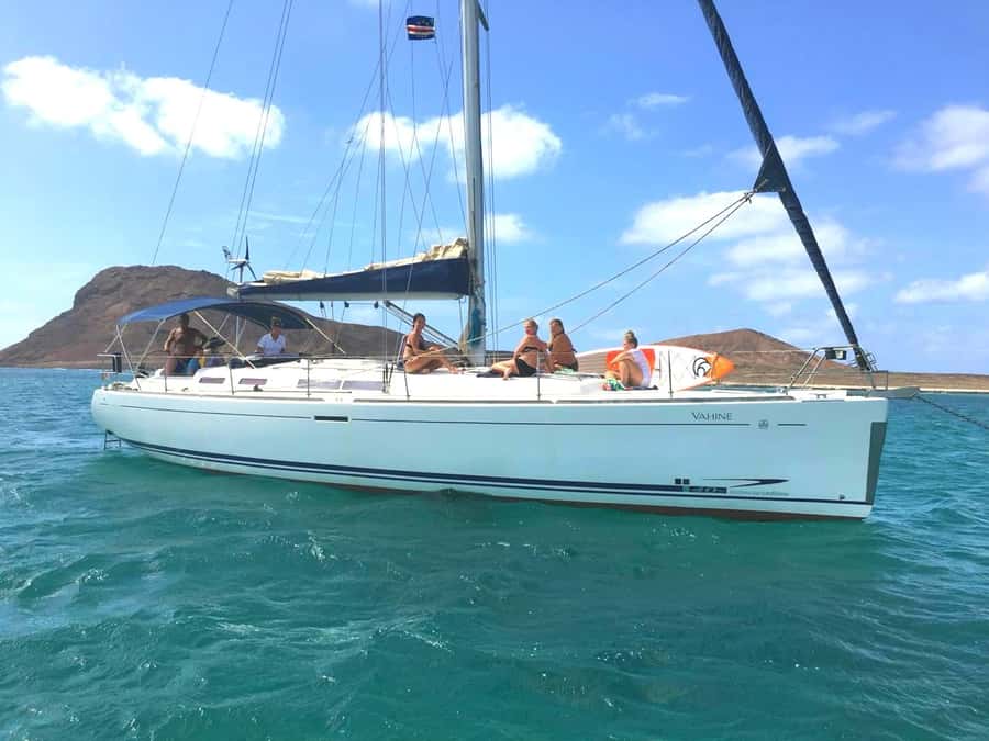 Sal, Cape Verde: Half day on Cuba Libre sailing yacht - Drinks, music, and the light lunch