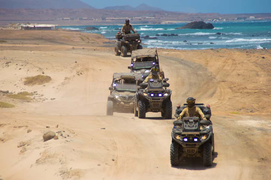 Sal Island: 4-Hour ATV Quad Island Tour - Pedra de Lume’s old volcanic crater