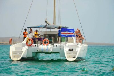 Catamaran cruises on Sal Island