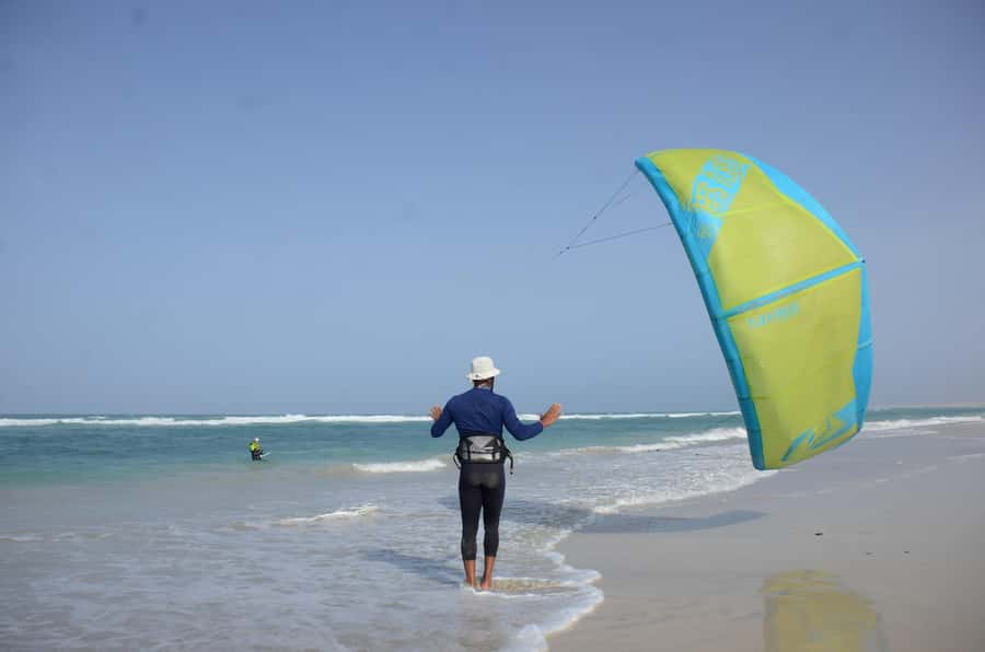 Sal: Kitesurfing Lessons - Sal’s wind is the real classroom