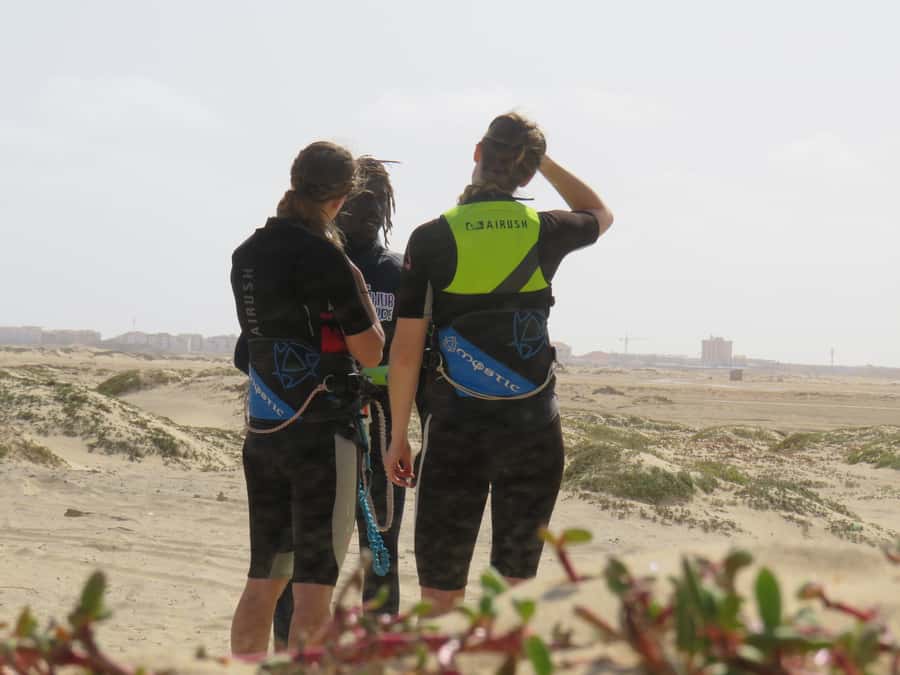Sal: Kitesurfing Lessons - Body dragging teaches you to move without a board