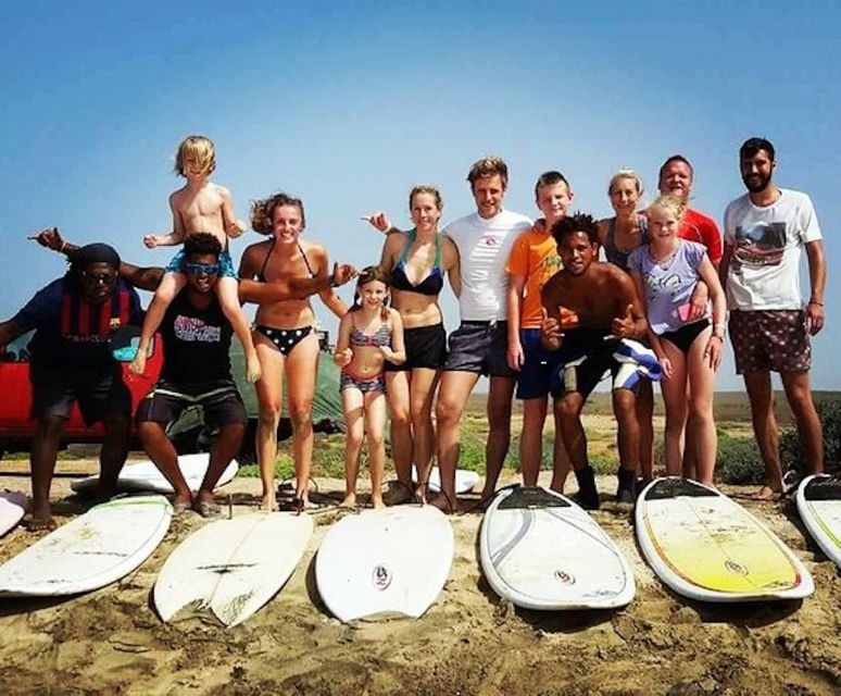 Sal: Surf Lesson - One hour in the water at Santa Maria Beach