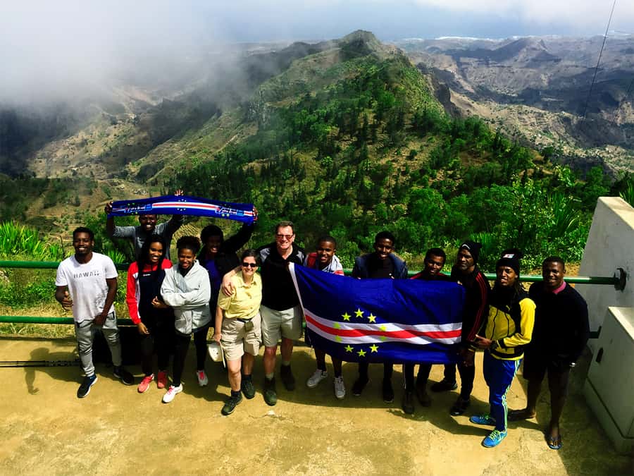 Santiago Island: Serra Malagueta & Tarrafal Beach Trek Tour - Tarrafal Beach after the mountain walk
