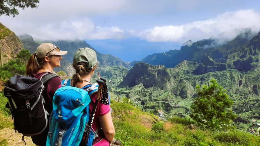 Santo Antão: Hiking Cova Volcano Crater to Ribeira Paúl - A working valley, not just a viewpoint