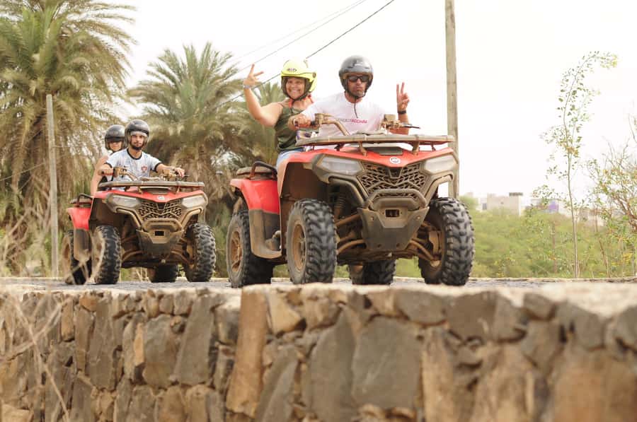 São Vicente: Quad Bike Tour in Mindelo - 4 Hours Adrenaline - Baía das Gatas gives the ride a pause