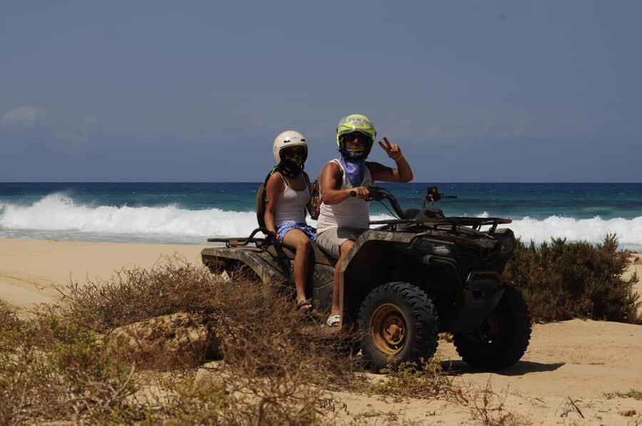São Vicente: Quad Bike Tour in Mindelo - 4 Hours Adrenaline - Viana Volcano and Ribeira de Calhau
