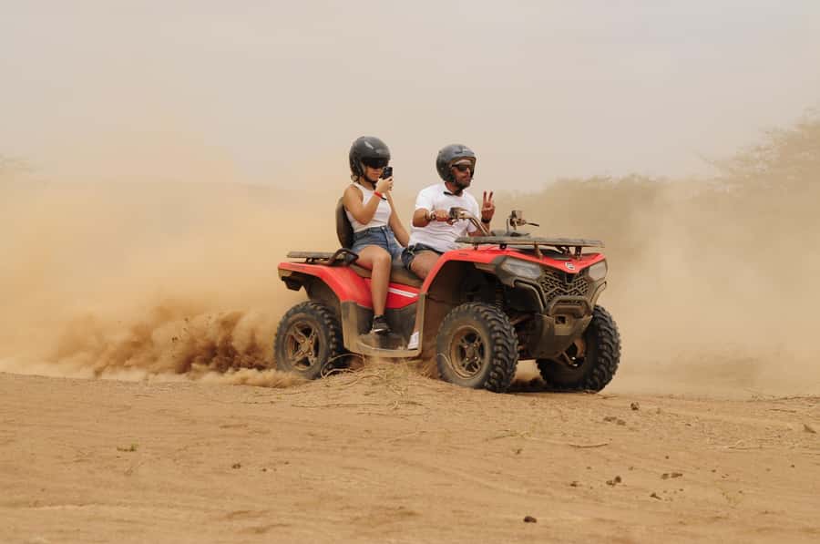 São Vicente: Quad Bike Tour in Mindelo - 4 Hours Adrenaline - Finishing at Praia da Laginha
