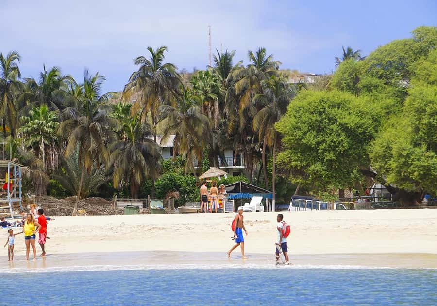 Tarrafal Bay Boat Trip and Beach Day - Lunch in a remote setting