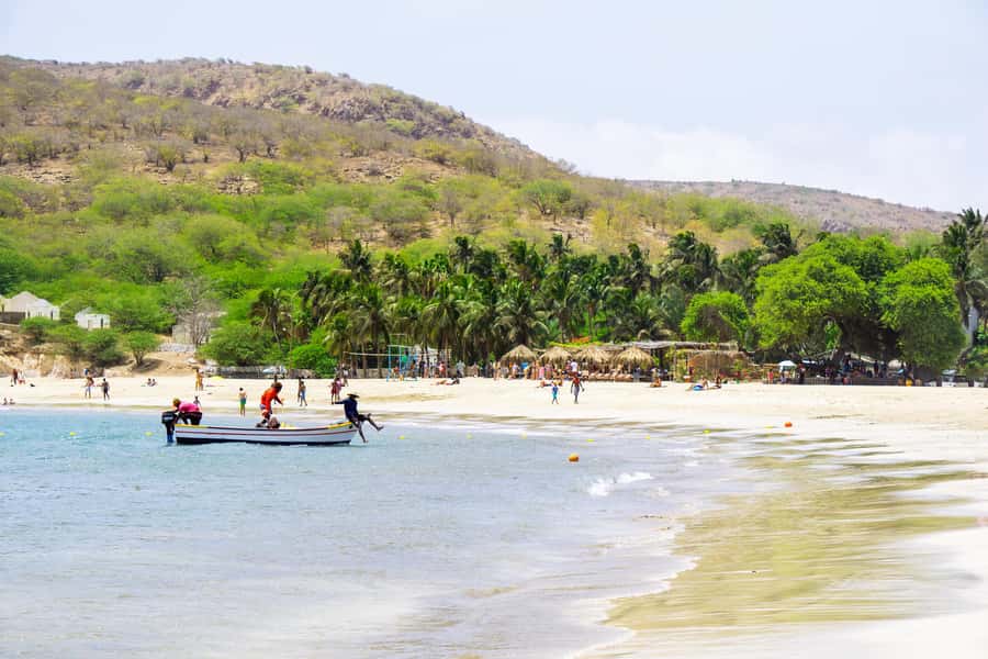Tarrafal Bay Boat Trip and Beach Day - Serra Malagueta adds mountain views on the return