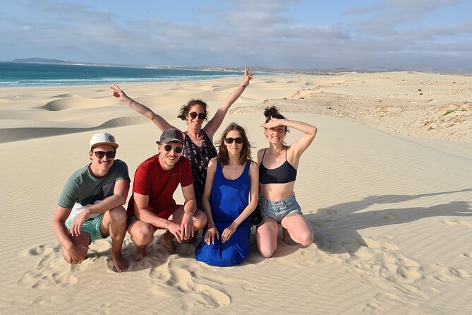 Tours in Boa Vista island - Santa Monica beach, the main pause in the day